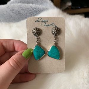 laura ingalls Jewelry - NWT • sterling silver Chrysocolla earrings laura ingalls Jewelry - NWT • sterling silver Chrysocolla earrings